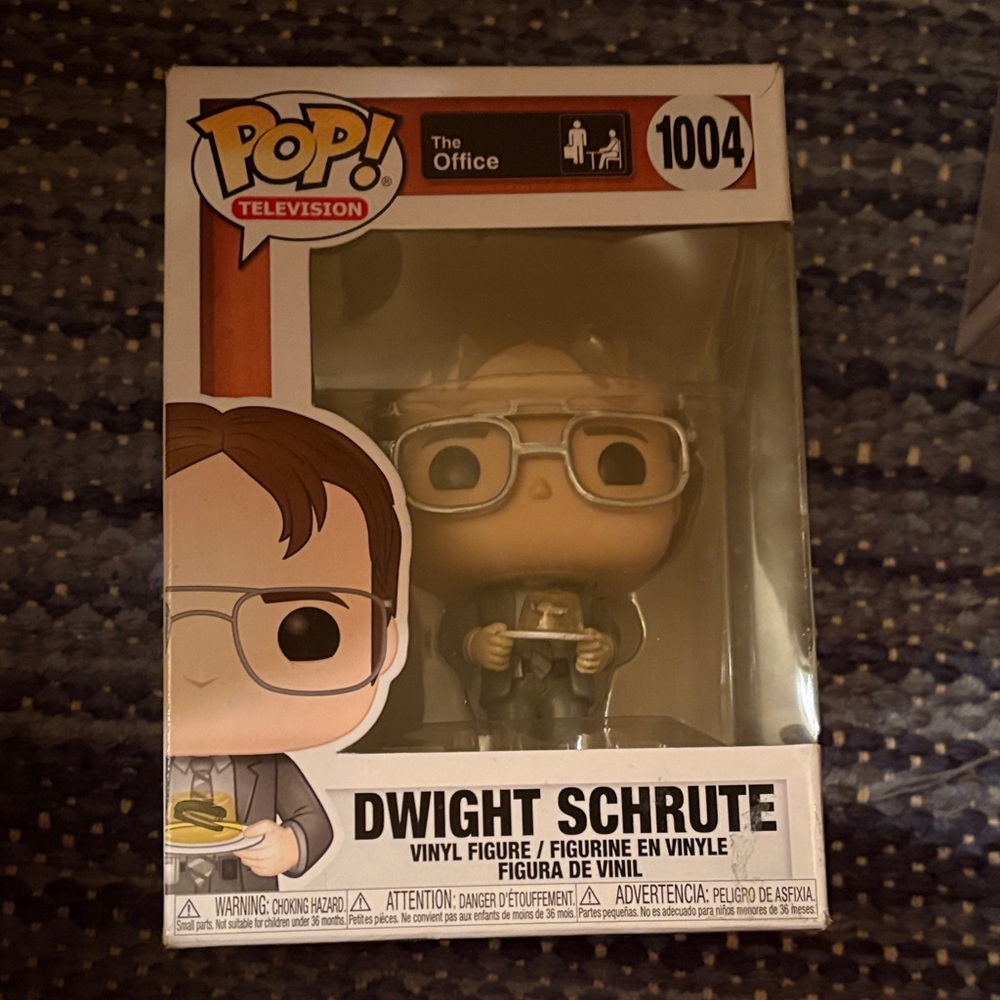 Funko Dwight Schrute Vinyl Figure - Brown and Black